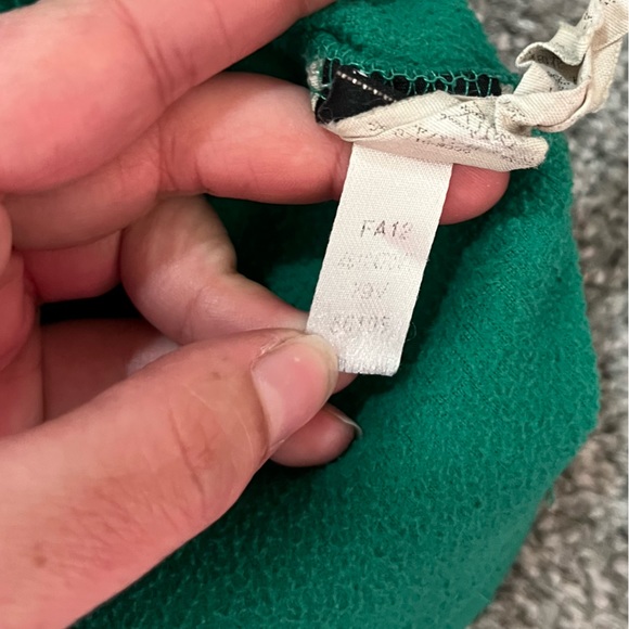 Vintage Oakley jacket womens medium green fleece pullover skater streetwear Y2K - Picture 8 of 11